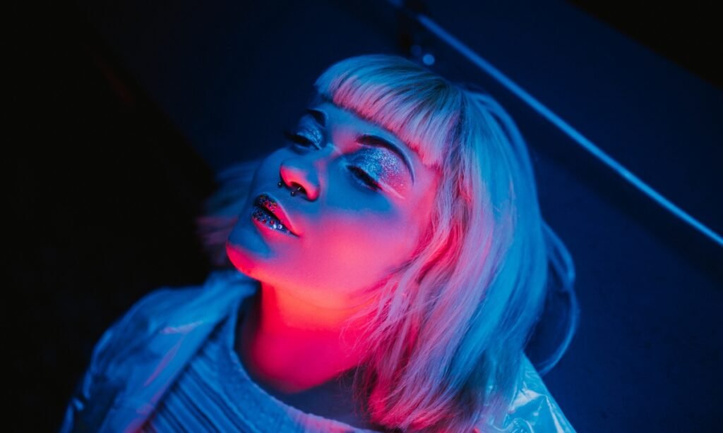 Anna Moor na snimanju spota Omnia